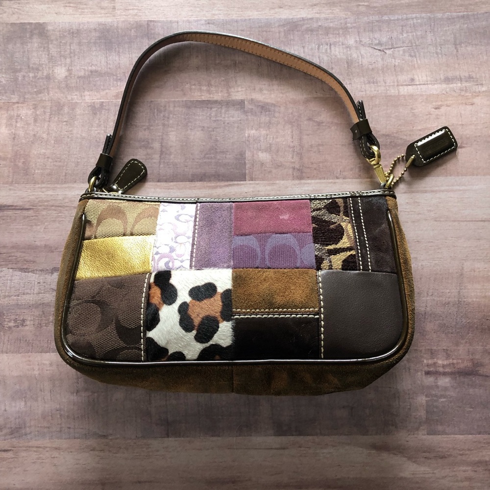 Coach patchwork small purse